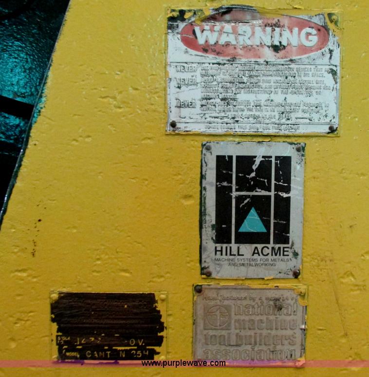 image for item Z9232 Hill-Acme 25H hydraulic scrap shear