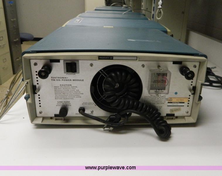 image for item AD9095 (4) Tektronix TM515 oscilloscopes