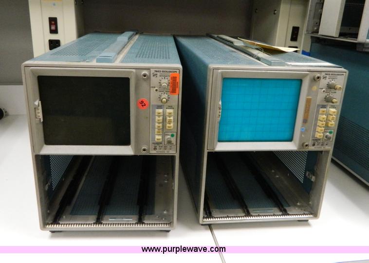 image for item AD9107 (13) Tektronix 7603 oscilloscopes