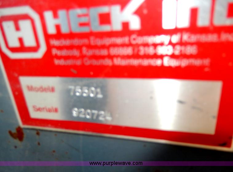 image for item AV9520 Heckendorn 75501 lawn mower