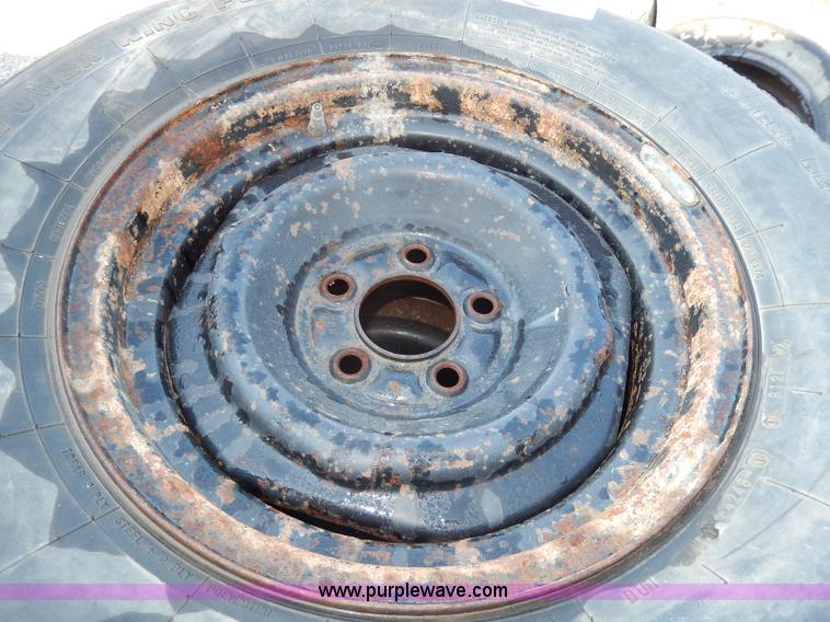 image for item AV9536 (4) used 225/70R15 tires and wheels