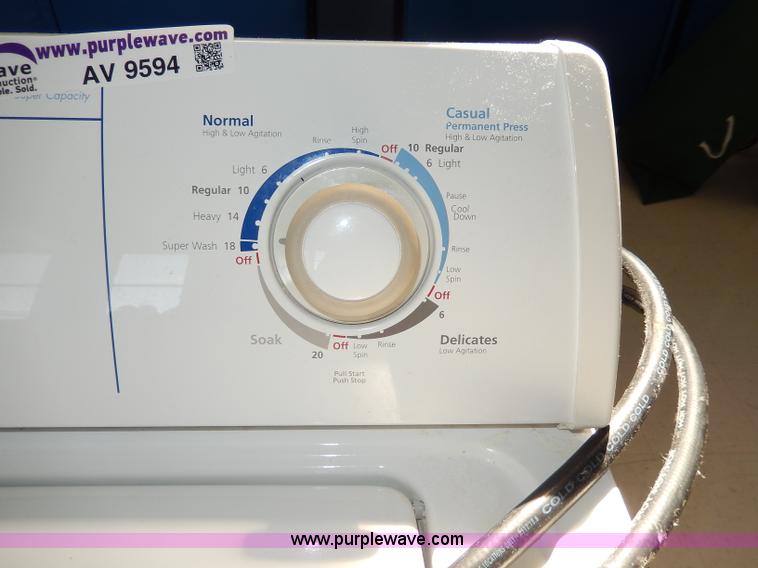 image for item AV9594 Whirlpool washing machine