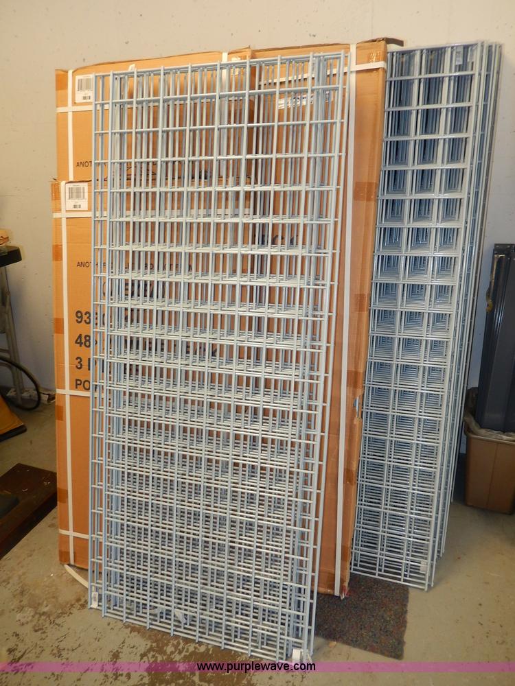image for item AV9595 Assorted wire pallet racking
