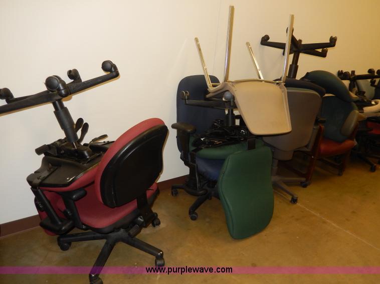 image for item AV9744 (42) assorted office chairs