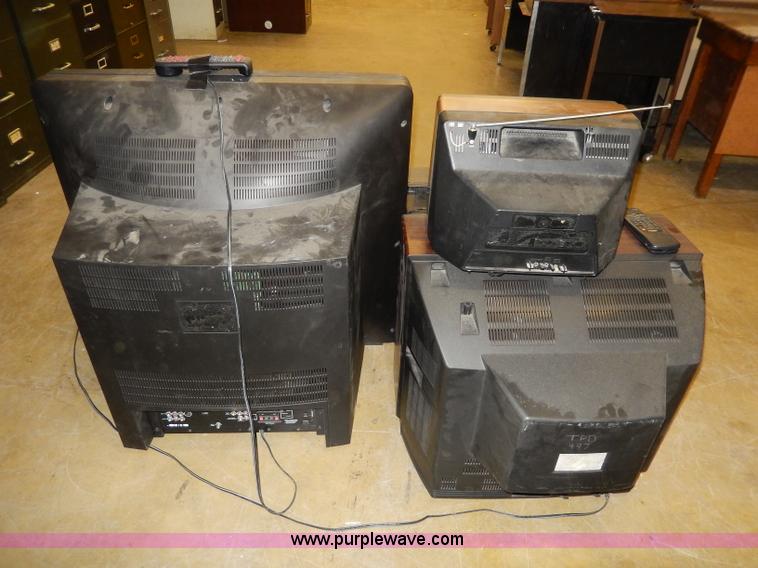 image for item AV9749 (5) assorted televisions