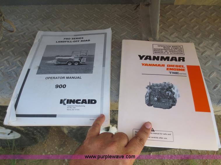 image for item D5932 2002 Kincaid 900-LF-PH hypro mulcher