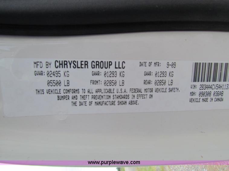 image for item G4148 2010 Dodge Charger