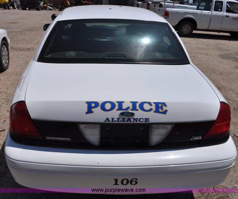 image for item G6062 2009 Ford Crown Victoria Police Interceptor