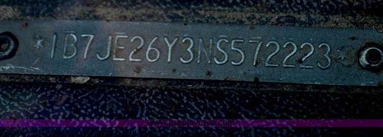 image for item G6065 1992 Dodge D250 pickup truck