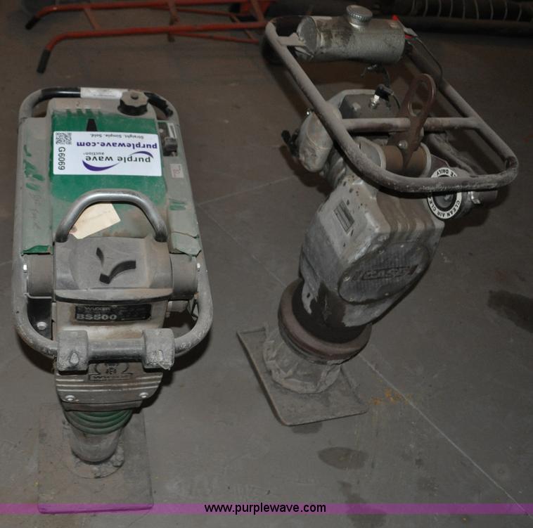 image for item G6069 (2) gas power soil compactors