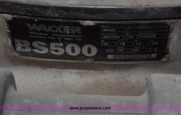 image for item G6069 (2) gas power soil compactors