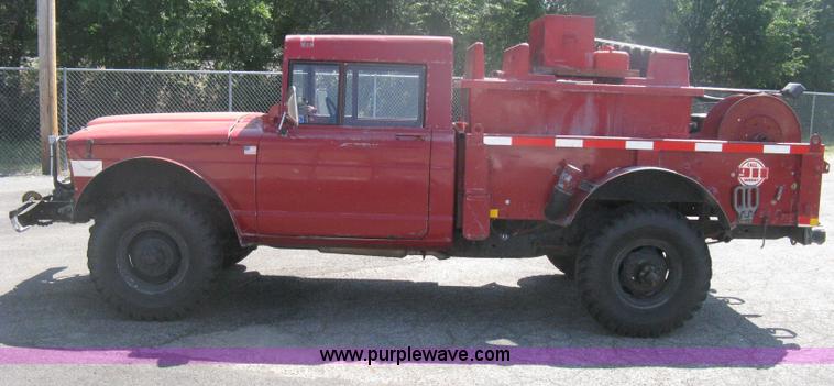 image for item H6419 1968 Kaiser Jeep M715 brush firetruck