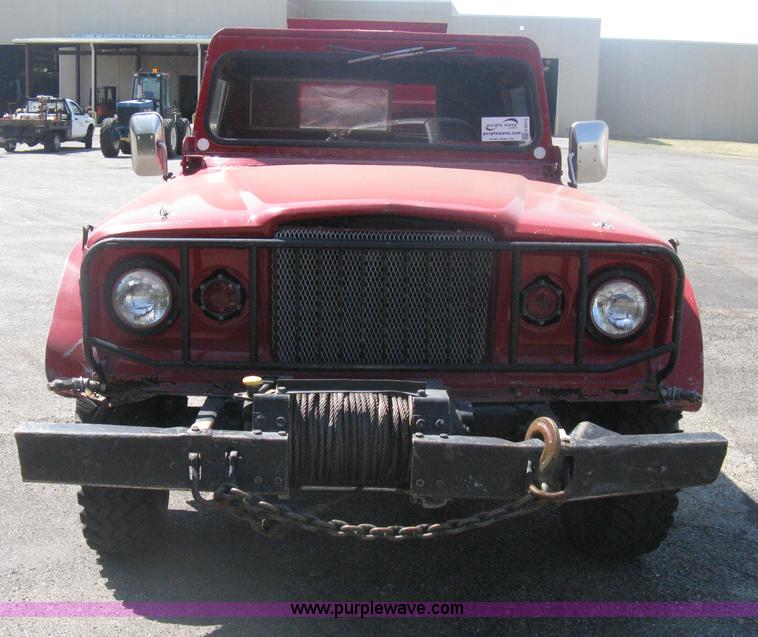 image for item H6419 1968 Kaiser Jeep M715 brush firetruck