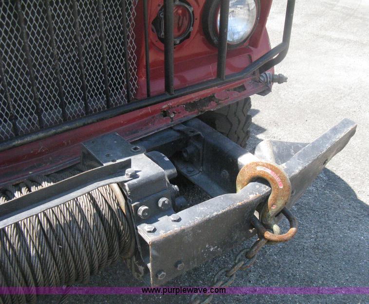 image for item H6419 1968 Kaiser Jeep M715 brush firetruck