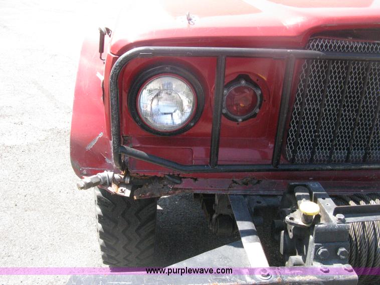 image for item H6419 1968 Kaiser Jeep M715 brush firetruck