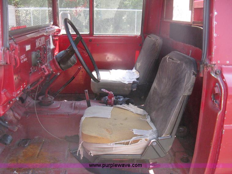 image for item H6419 1968 Kaiser Jeep M715 brush firetruck