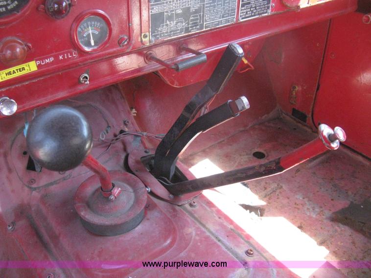 image for item H6419 1968 Kaiser Jeep M715 brush firetruck