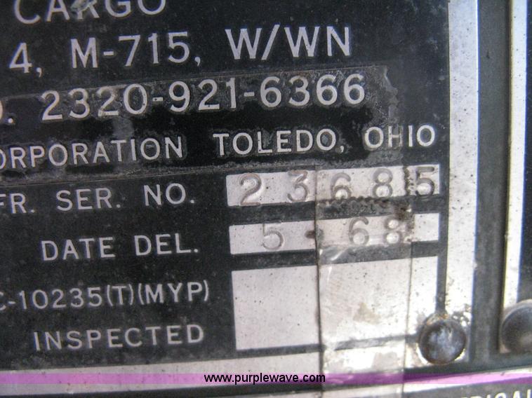 image for item H6419 1968 Kaiser Jeep M715 brush firetruck