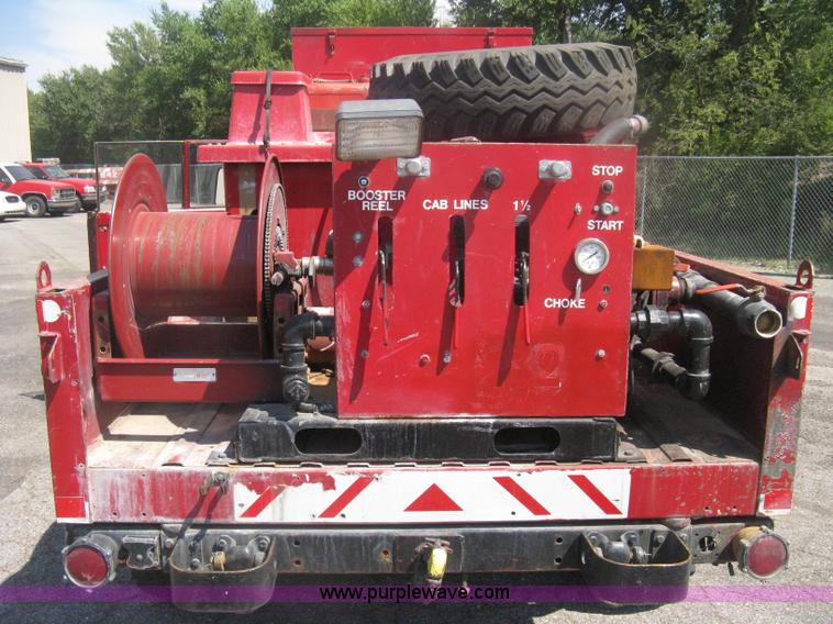 image for item H6419 1968 Kaiser Jeep M715 brush firetruck