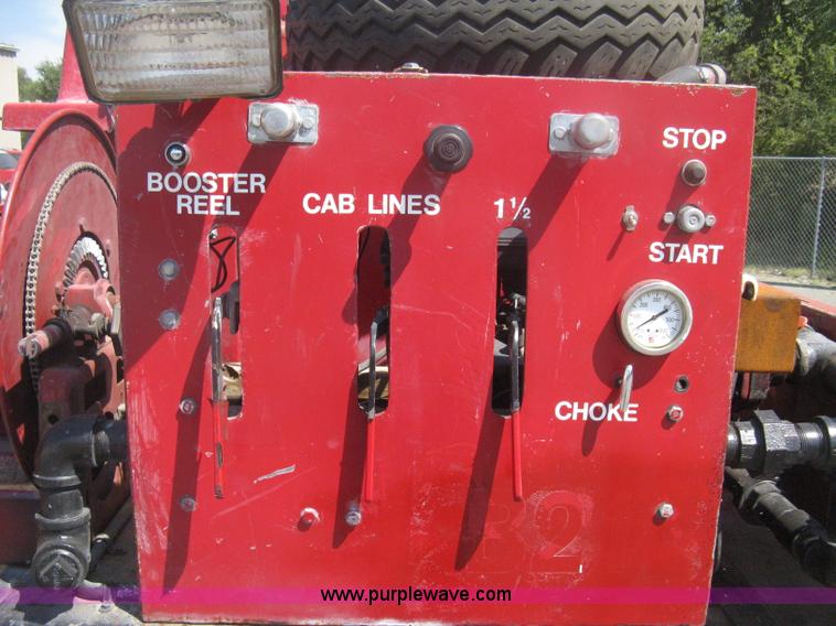 image for item H6419 1968 Kaiser Jeep M715 brush firetruck