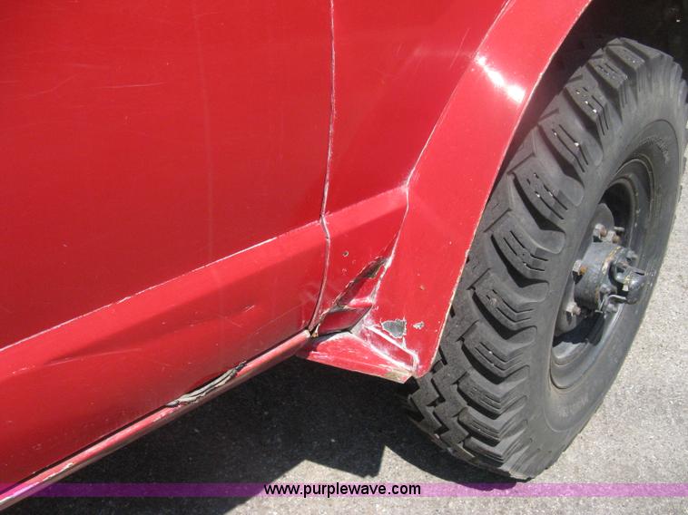 image for item H6419 1968 Kaiser Jeep M715 brush firetruck