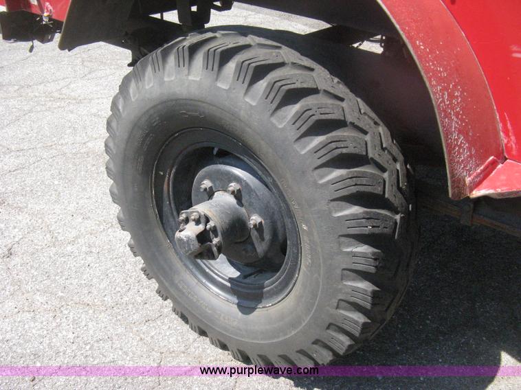 image for item H6419 1968 Kaiser Jeep M715 brush firetruck