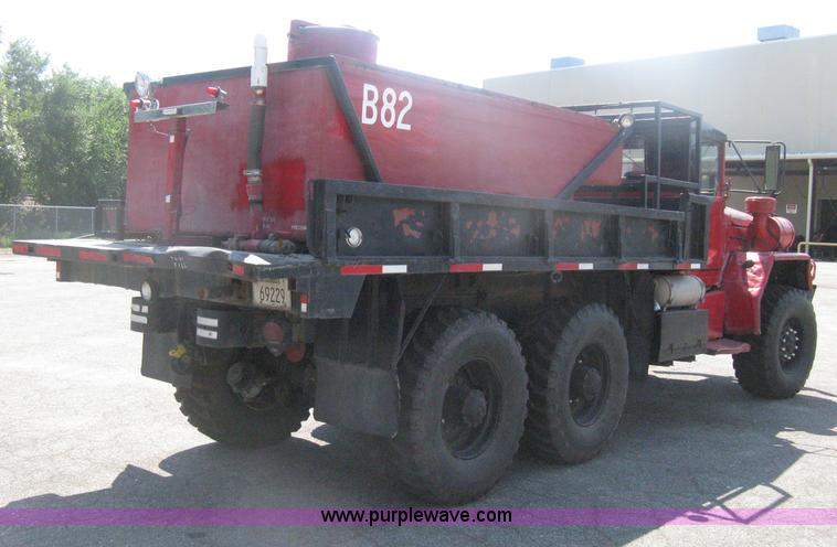 image for item H6420 1968 Kaiser Jeep M54 flatbed truck