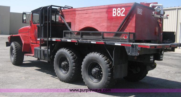 image for item H6420 1968 Kaiser Jeep M54 flatbed truck