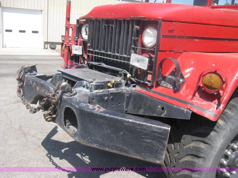 image for item H6420 1968 Kaiser Jeep M54 flatbed truck