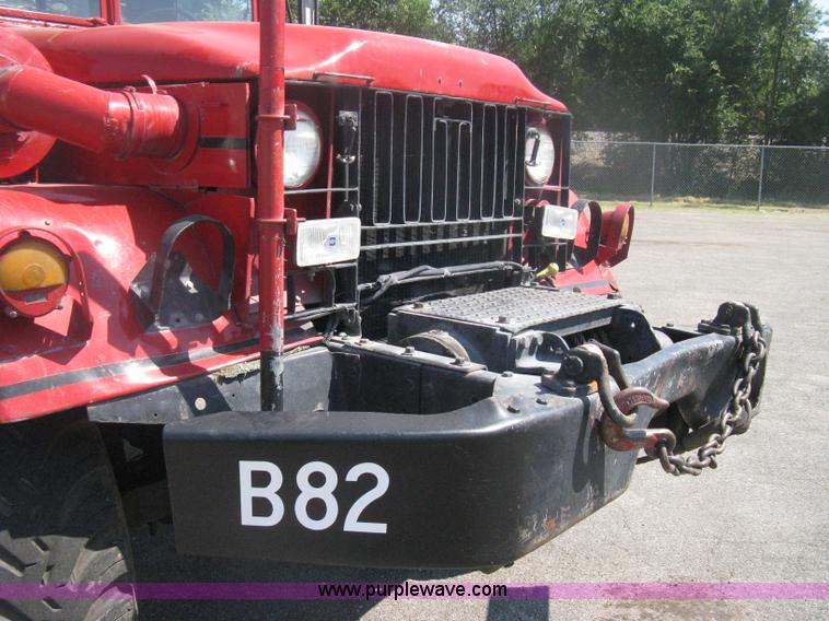 image for item H6420 1968 Kaiser Jeep M54 flatbed truck