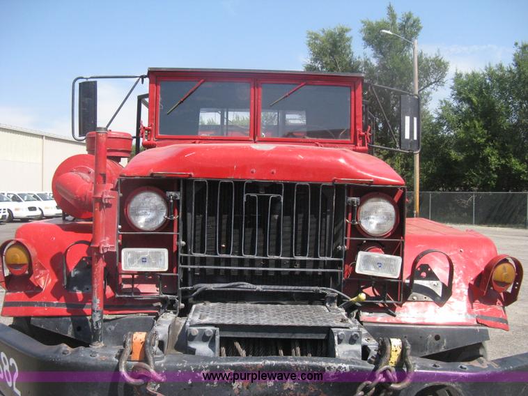 image for item H6420 1968 Kaiser Jeep M54 flatbed truck