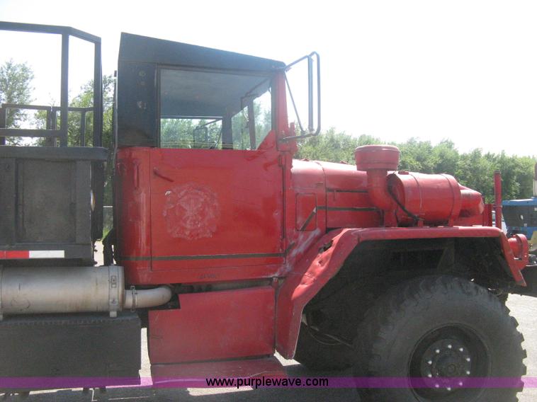 image for item H6420 1968 Kaiser Jeep M54 flatbed truck