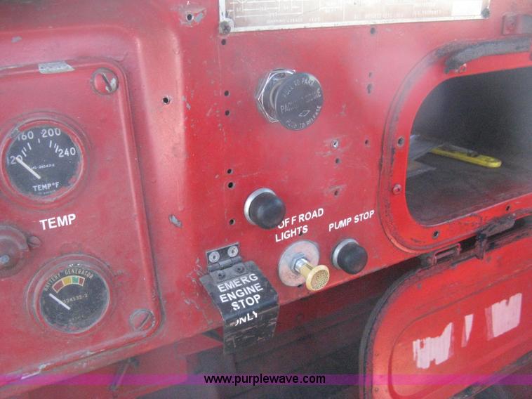 image for item H6420 1968 Kaiser Jeep M54 flatbed truck