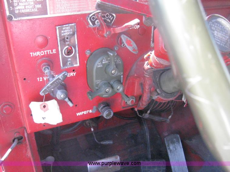 image for item H6420 1968 Kaiser Jeep M54 flatbed truck