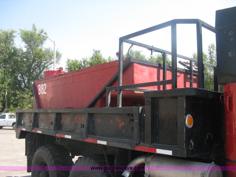 image for item H6420 1968 Kaiser Jeep M54 flatbed truck