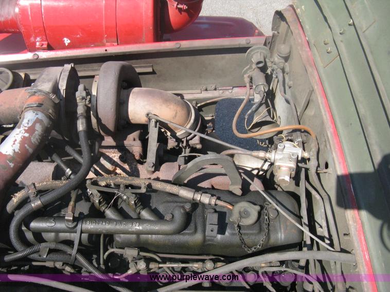 image for item H6420 1968 Kaiser Jeep M54 flatbed truck