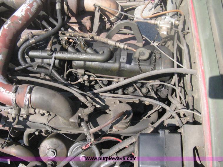 image for item H6420 1968 Kaiser Jeep M54 flatbed truck