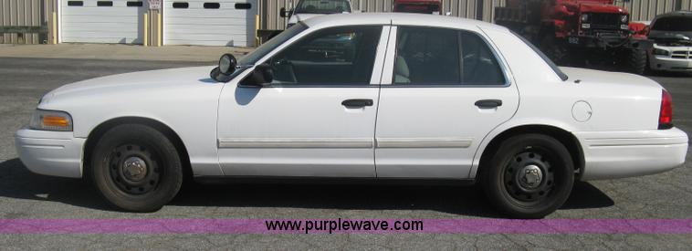 image for item H6430 2009 Ford Crown Victoria Police Interceptor