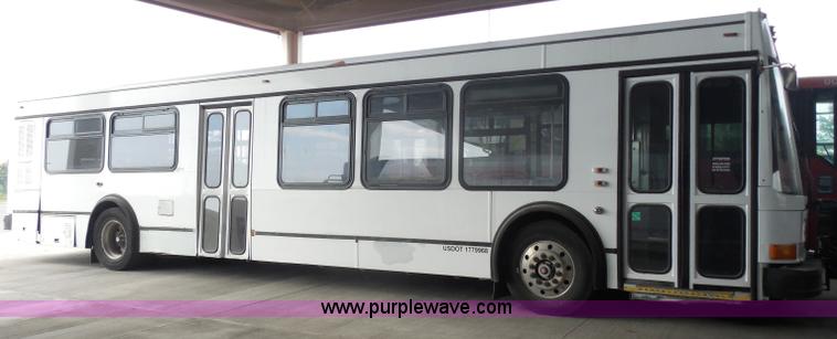image for item H6695 2000 NABI 40' passenger bus