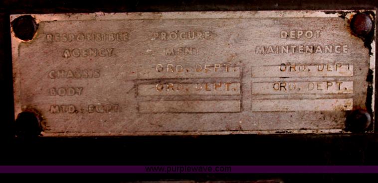 image for item H6929 1952 Dodge T24 truck