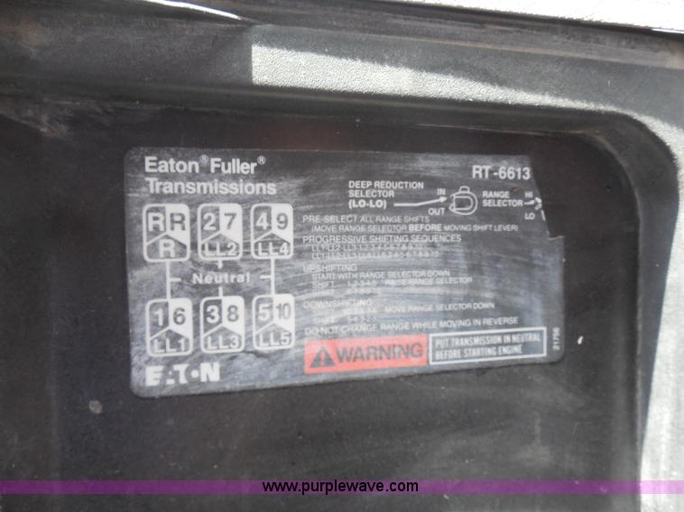 image for item H9752 1995 International 2554 dump truck