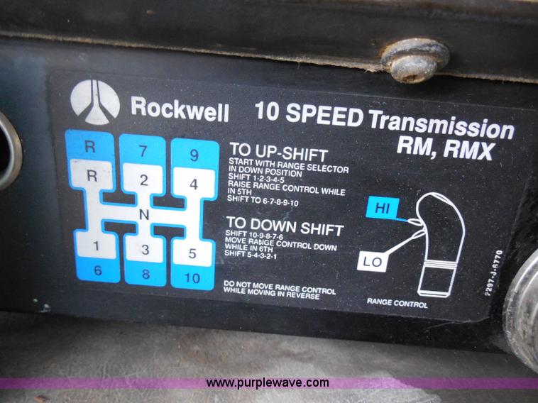 image for item H9754 1996 International 9300 dump truck