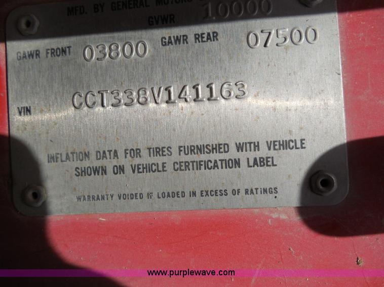 image for item H9755 1978 Chevrolet C30 Custom Deluxe dump truck