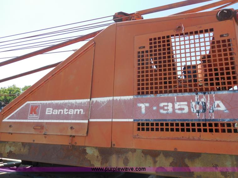 image for item H9785 1975 Bantam T-350 18 ton crane