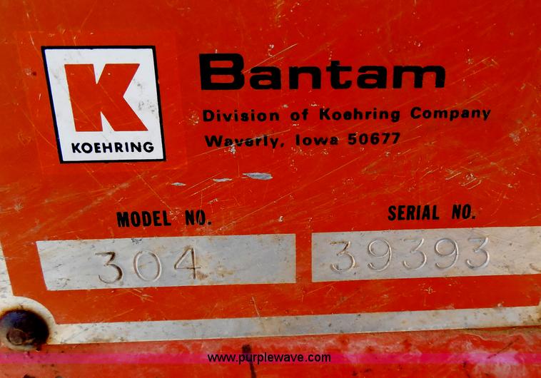 image for item H9785 1975 Bantam T-350 18 ton crane