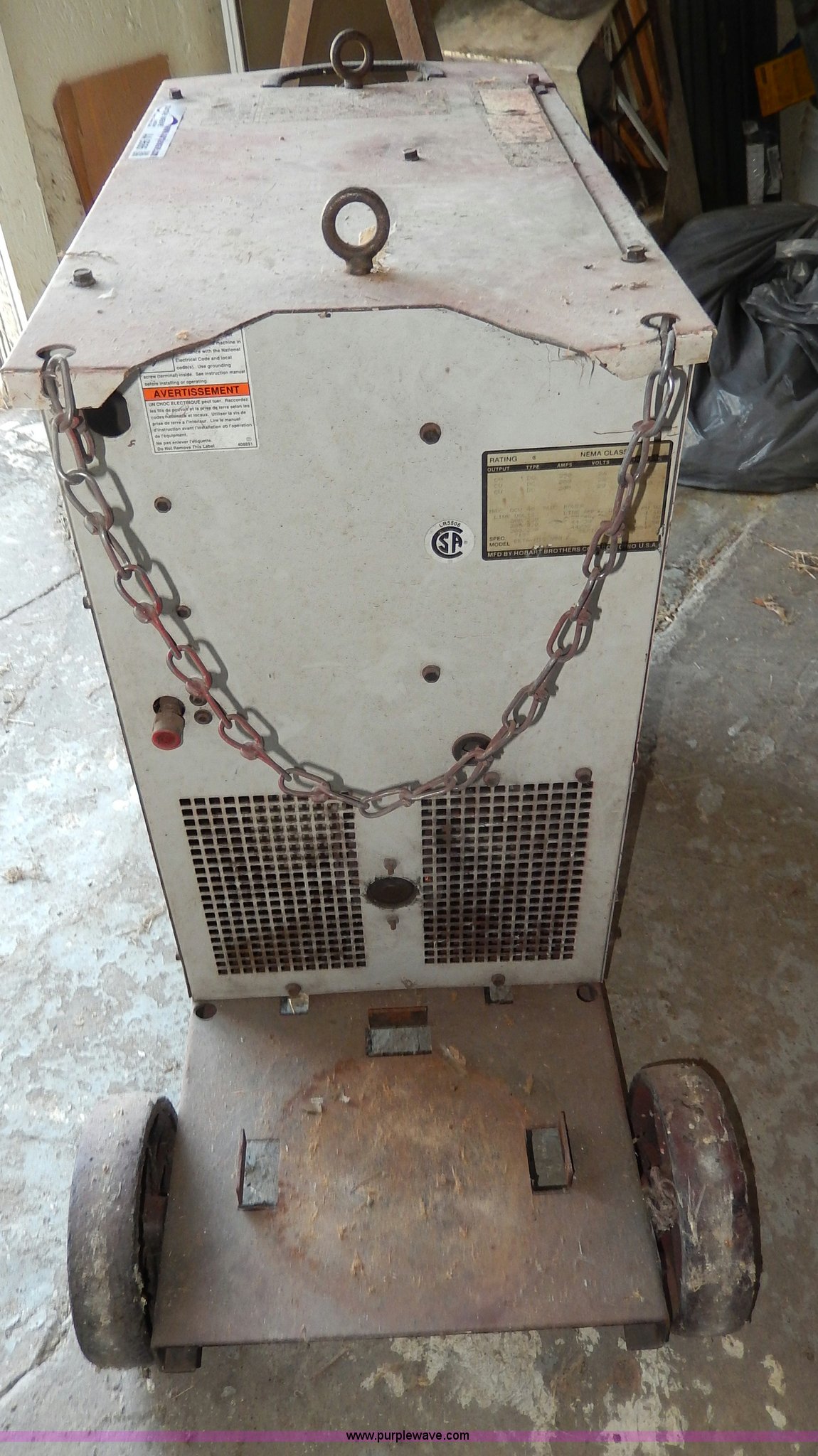 Hobart Beta MIG 250 Wirefeeder welder in Sabetha, KS Item AA9686 sold