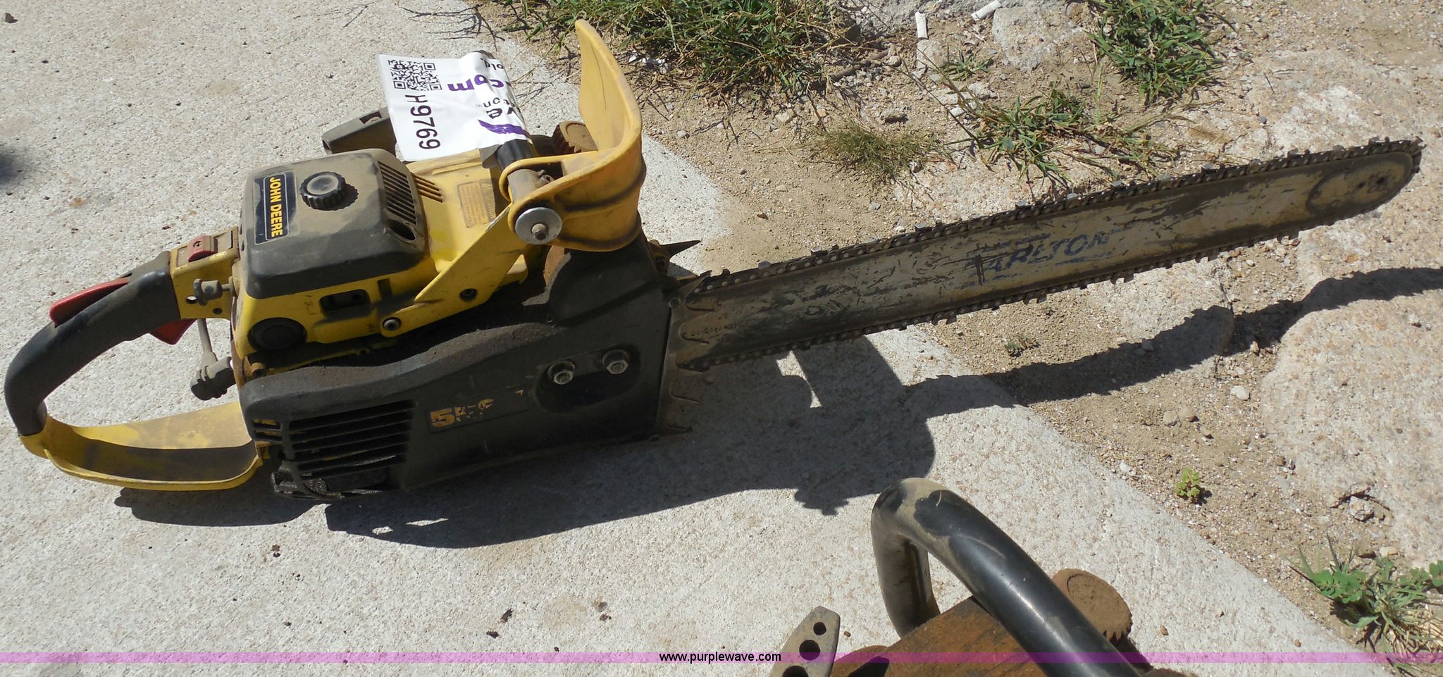 (2) John Deere 55SV chainsaws in Washington, KS Item H9769 sold