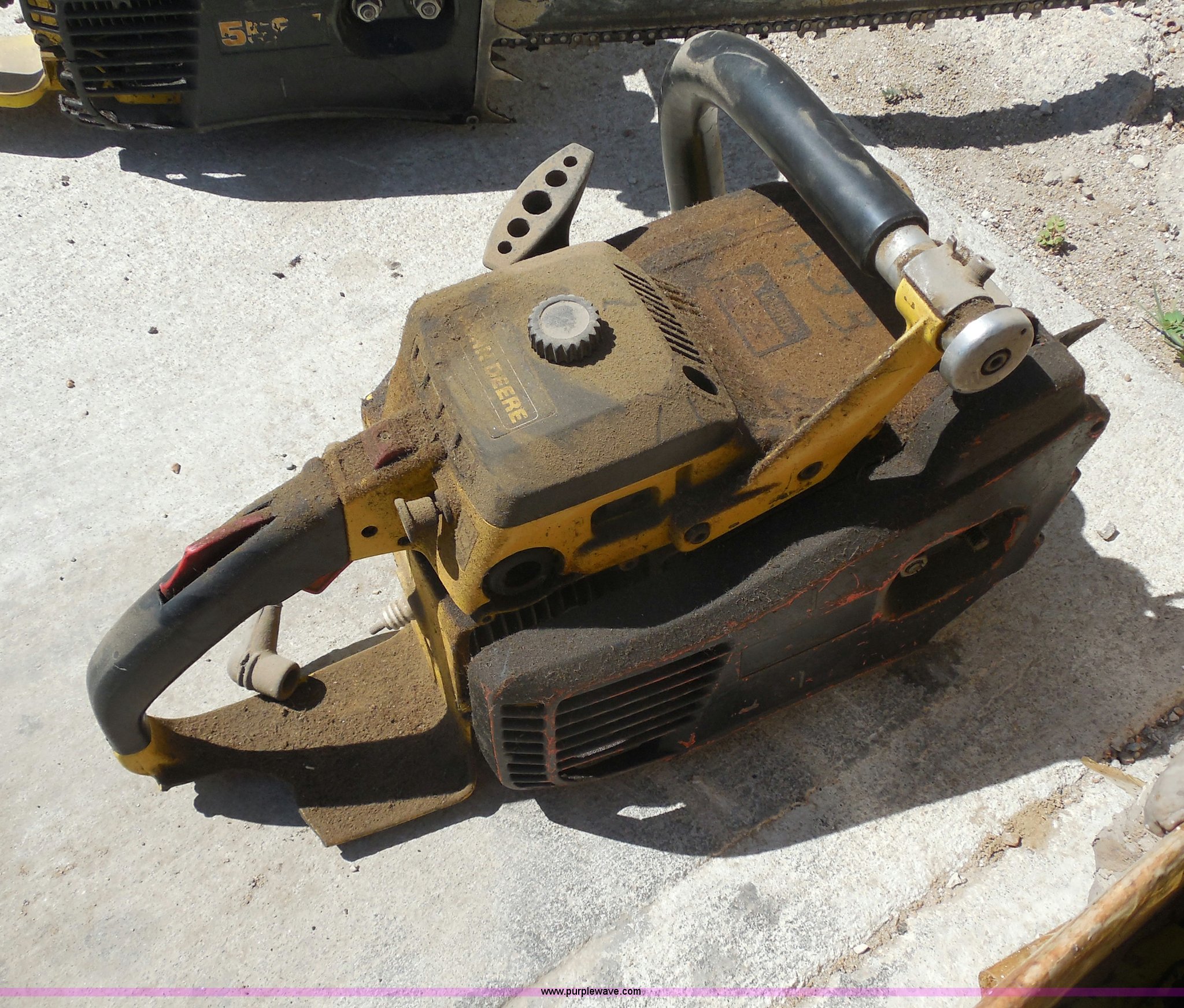 (2) John Deere 55SV chainsaws in Washington, KS Item H9769 sold