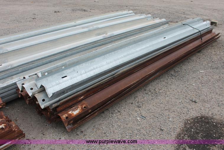image for item AV9127 (48) 12.5' sections of guard rail