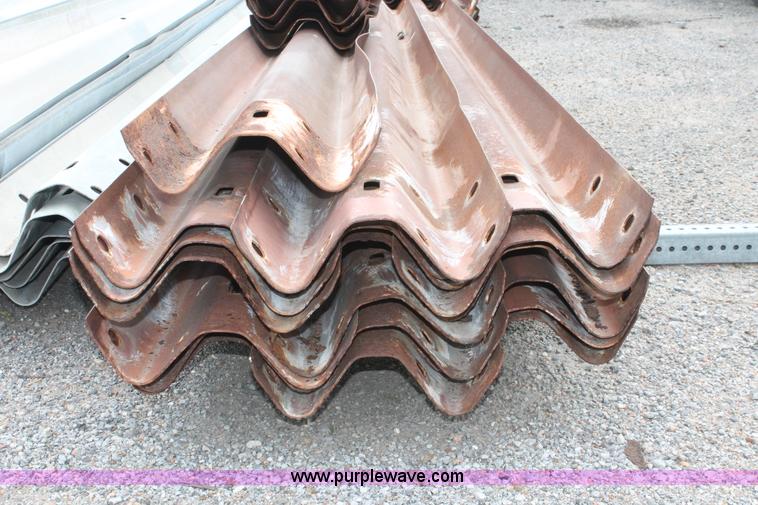 image for item AV9127 (48) 12.5' sections of guard rail